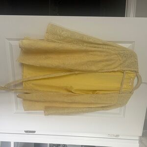 Tularosa Yellow Floral Dress